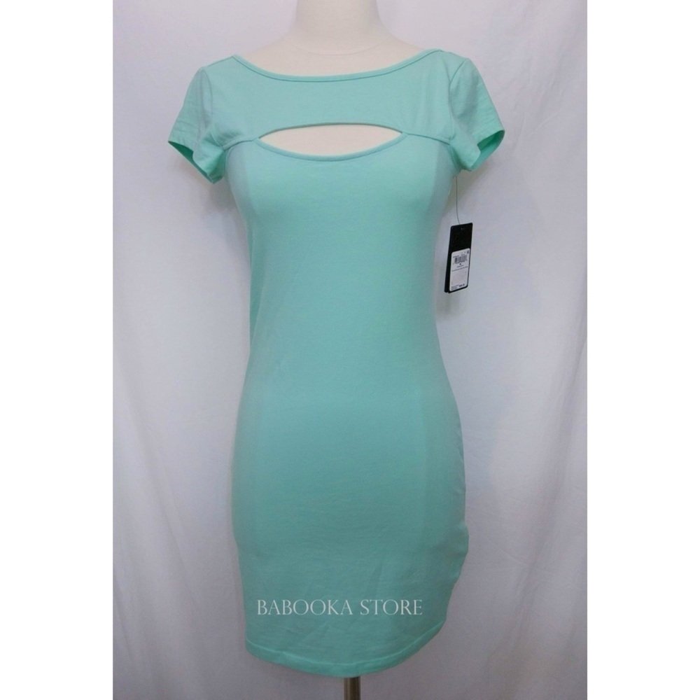 Guess Scoop Back Bodycon Mini Dress S NWT - Picture 5 of 5